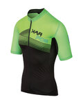 KARPOS Cycling short sleeve jersey - GREEN FIRE - green/black