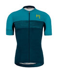 KARPOS Cycling short sleeve jersey - GREEN FIRE - blue
