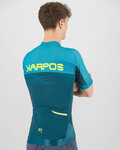 KARPOS Cycling short sleeve jersey - GREEN FIRE - blue