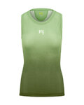 KARPOS Cycling sleeveless jersey - VERVE MESH - green