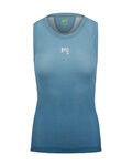 KARPOS Cycling sleeveless jersey - VERVE MESH - light blue