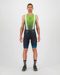 KARPOS Cycling bib shorts - VERVE EVO - black/blue
