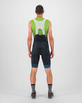 KARPOS Cycling bib shorts - VERVE EVO - black/blue