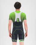 KARPOS Cycling bib shorts - VERVE EVO - black/green