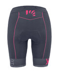 KARPOS Cycling shorts without bib - VERVE EVO W - blue/pink