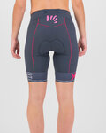 KARPOS Cycling shorts without bib - VERVE EVO W - blue/pink