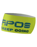 KARPOS Cycling headband - PELMETTO - yellow/blue