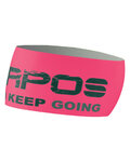 KARPOS Cycling headband - PELMETTO - pink/green