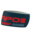 KARPOS Cycling headband - PELMETTO - black/red