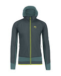 KARPOS Cycling thermal jacket - LAVAREDO WINTER - green
