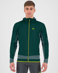 KARPOS Cycling thermal jacket - LAVAREDO WINTER - green