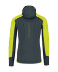 KARPOS Cycling thermal jacket - LAVAREDO WINTER - yellow/green