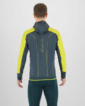 KARPOS Cycling thermal jacket - LAVAREDO WINTER - yellow/green