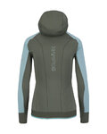 KARPOS Cycling thermal jacket - LAVAREDO WINTER W - blue/green