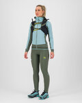 KARPOS Cycling thermal jacket - LAVAREDO WINTER W - blue/green