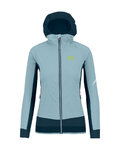KARPOS Cycling thermal jacket - LAVAREDO WINTER W - blue