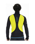 KARPOS Cycling thermal jacket - LAVAREDO FLEECE - yellow/black