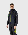 KARPOS waterproof jacket - LAVAREDO RAIN - black/green