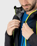 KARPOS waterproof jacket - LAVAREDO RAIN - black/green
