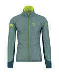 KARPOS Cycling windproof jacket - VAL VIOLA - green