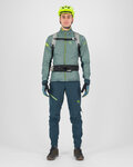 KARPOS Cycling windproof jacket - VAL VIOLA - green