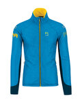 KARPOS Cycling windproof jacket - VAL VIOLA - blue