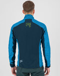 KARPOS Cycling windproof jacket - VAL VIOLA - blue