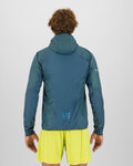 KARPOS Cycling windproof jacket - LAVAREDO EVO - blue/yellow