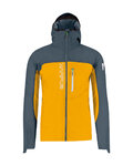 KARPOS waterproof jacket - LAVAREDO RAIN EVO - yellow/black
