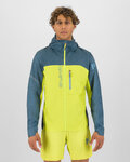 KARPOS waterproof jacket - LAVAREDO RAIN EVO - yellow/blue