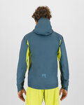 KARPOS waterproof jacket - LAVAREDO RAIN EVO - yellow/blue