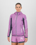 KARPOS waterproof jacket - LAVAREDO RAIN EVO W - purple/grey