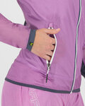 KARPOS waterproof jacket - LAVAREDO RAIN EVO W - purple/grey