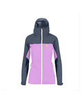 KARPOS waterproof jacket - LAVAREDO RAIN EVO W - grey/purple