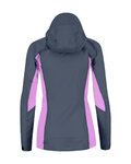 KARPOS waterproof jacket - LAVAREDO RAIN EVO W - grey/purple