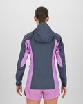 KARPOS waterproof jacket - LAVAREDO RAIN EVO W - grey/purple