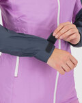 KARPOS waterproof jacket - LAVAREDO RAIN EVO W - grey/purple