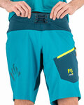 KARPOS Cycling shorts without bib - VAL DI DENTRO - blue