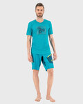 KARPOS Cycling shorts without bib - VAL DI DENTRO - blue