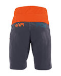KARPOS Cycling shorts without bib - VAL DI DENTRO - blue/orange