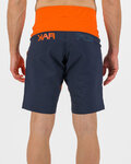 KARPOS Cycling shorts without bib - VAL DI DENTRO - blue/orange