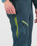 KARPOS Cycling long trousers withot bib - VAL VIOLA WINTER - green