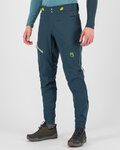 KARPOS Cycling long trousers withot bib - VAL VIOLA WINTER - green