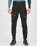 KARPOS Cycling long trousers withot bib - VAL VIOLA WINTER - black