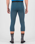 KARPOS Cycling underpants - DINAMICO 3/4 - blue