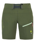 KARPOS Cycling shorts without bib - VAL DI DENTRO W - green
