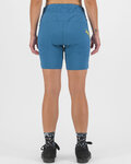 KARPOS Cycling shorts without bib - VAL DI DENTRO - blue