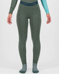 KARPOS leggins - DINAMICO MERINO 130 W - green