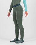 KARPOS leggins - DINAMICO MERINO 130 W - green