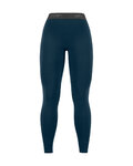 KARPOS leggins - DINAMICO MERINO 130 W - blue